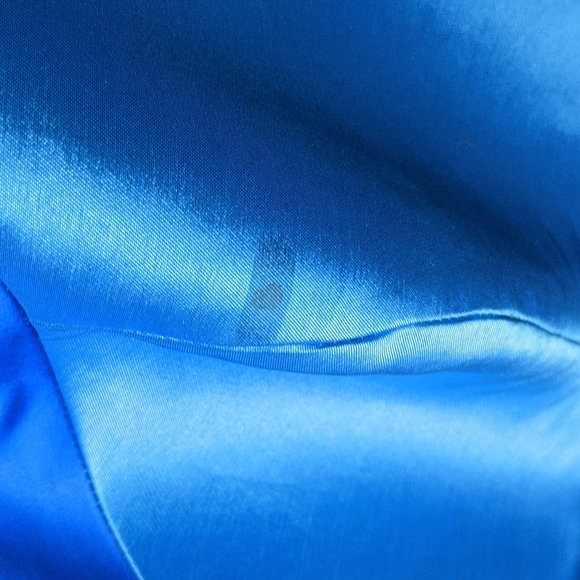 THEIA-Neck Knee-Length Dress - Picture 6 of 6